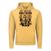 Im Black Every Month But This Month Im Blackity Bl Vintage Hoodie | Teevron
