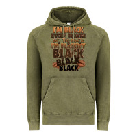 Vintage Olive im black every month but this month im blackity bl Vintage Hoodie - LillyAllenDesigns