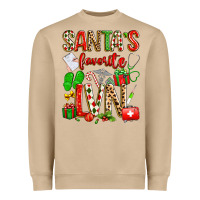 Mushroom santa's favorite lvn Heavyweight Sweatshirt - texasbilliewilder