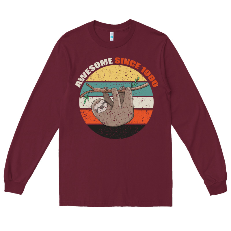 Born In 1980 Womens 1980 Long Sleeve Tee by Bettercallsaul | Teevron