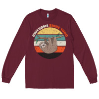 Burgundy Born in 1980 Womens 1980 Long Sleeve Tee - Bettercallsaul