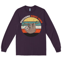 Plum Born in 1980 Womens 1980 Long Sleeve Tee - Bettercallsaul