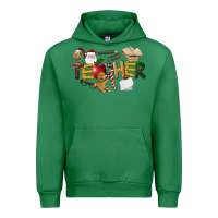 Emerald christmas teacher Urban Hoodie - LillyAllenDesigns