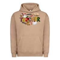Pigment Burro christmas teacher Urban Hoodie - LillyAllenDesigns