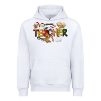 White christmas teacher Urban Hoodie - LillyAllenDesigns
