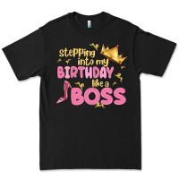 Black birthday boss Premium Tee - MaliasSmallBusiness