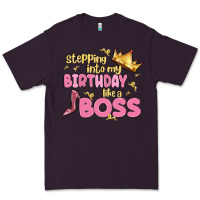 Plum birthday boss Premium Tee - MaliasSmallBusiness