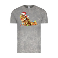 Cloud Rock christmas persian cat Vintage Tee - LillyAllenDesigns