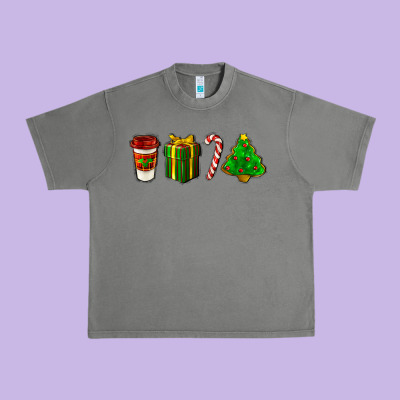 Christmas Items Urban Heavy Tee Designed By Lillyallendesigns