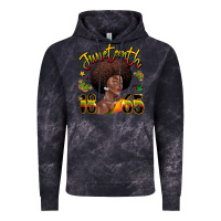 Cloud Black juneteenth 1865 black woman Vintage Hoodie - LillyAllenDesigns