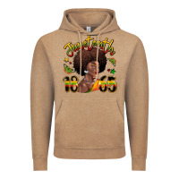Vintage Coffee juneteenth 1865 black woman Vintage Hoodie - LillyAllenDesigns