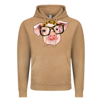 Vintage Camel sunflowers with pig Vintage Hoodie - RanaPortraitStore