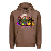 Chestnut baseball grandma Premium Hoodie - OliviaCreatesArt
