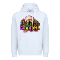 White baseball grandma Premium Hoodie - OliviaCreatesArt