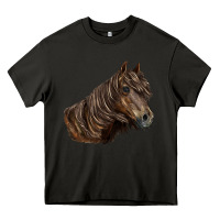 Asphalt missouri horse Heavy Core Tee - LillyAllenDesigns