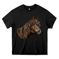Black missouri horse Heavy Core Tee - LillyAllenDesigns