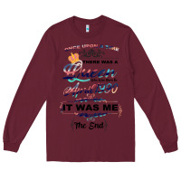 Burgundy The Queen Reigning Since 1990 Long Sleeve Tee - Bettercallsaul