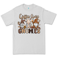 Dove Grey coffee time gnomies Premium Tee - MaliasSmallBusiness