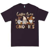 Plum coffee time gnomies Premium Tee - MaliasSmallBusiness