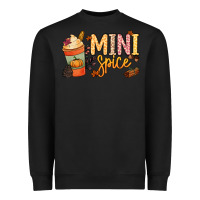 Black Mini spice Heavyweight Sweatshirt - NancyCooperArtShop