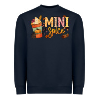 Navy Mini spice Heavyweight Sweatshirt - NancyCooperArtShop