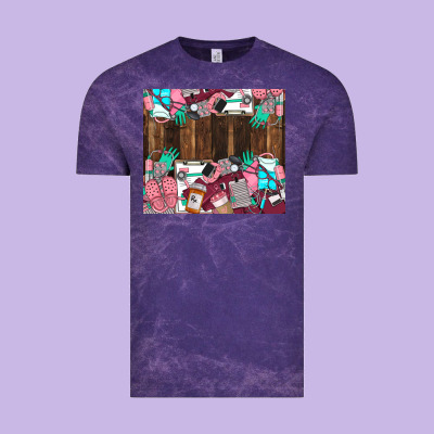 Custom Name Vintage Tee Designed By Lillyallendesigns