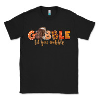 Black Gobble Gobble Til You Wobble Classic Tee - LillyAllenDesigns