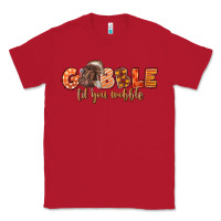 Red Gobble Gobble Til You Wobble Classic Tee - LillyAllenDesigns