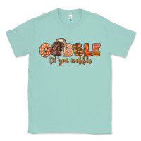 Seafoam Gobble Gobble Til You Wobble Classic Tee - LillyAllenDesigns