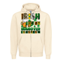 Sandshell Irish today hungover tomorrow Zipper Hoodie - CowGirlArtShop