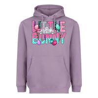 Lavender Little Bunny Easter Heavyweight Hoodie - BundleAndBundleShop