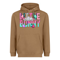 Toasted Coconut Little Bunny Easter Heavyweight Hoodie - BundleAndBundleShop