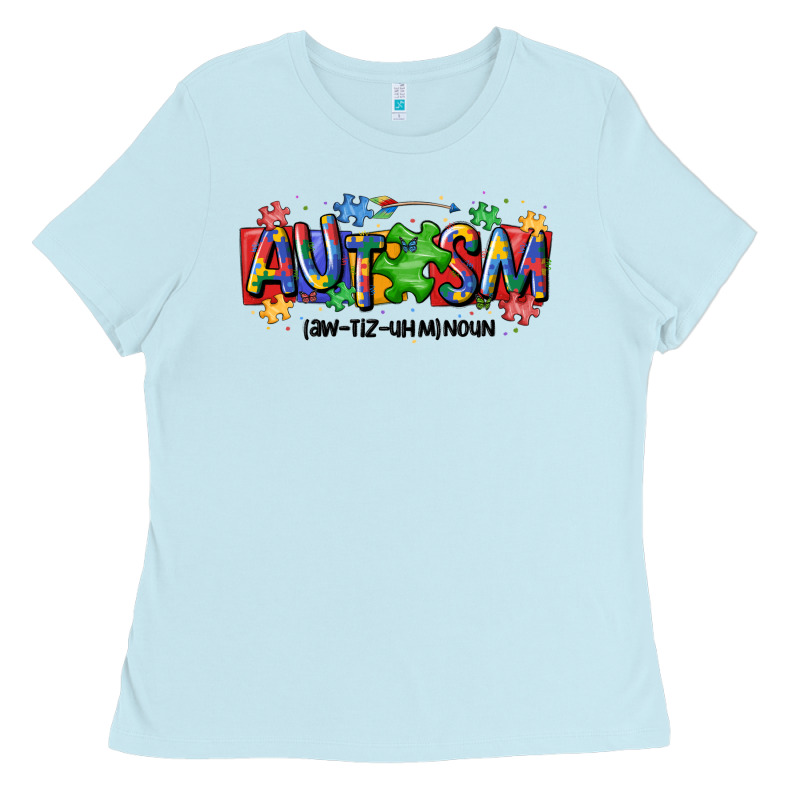 Autism Awtizuhm Noun Ladies Tee by MaliasSmallBusiness | Teevron