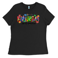 Black autism awtizuhm noun Ladies Tee - MaliasSmallBusiness