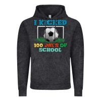 Vintage Black i kicked 100 days of school Vintage Hoodie - LillyAllenDesigns