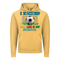 Vintage Mustard i kicked 100 days of school Vintage Hoodie - LillyAllenDesigns