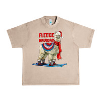 French Oak Fleece Navidad Alpaca Urban Heavy Tee - LillyAllenDesigns