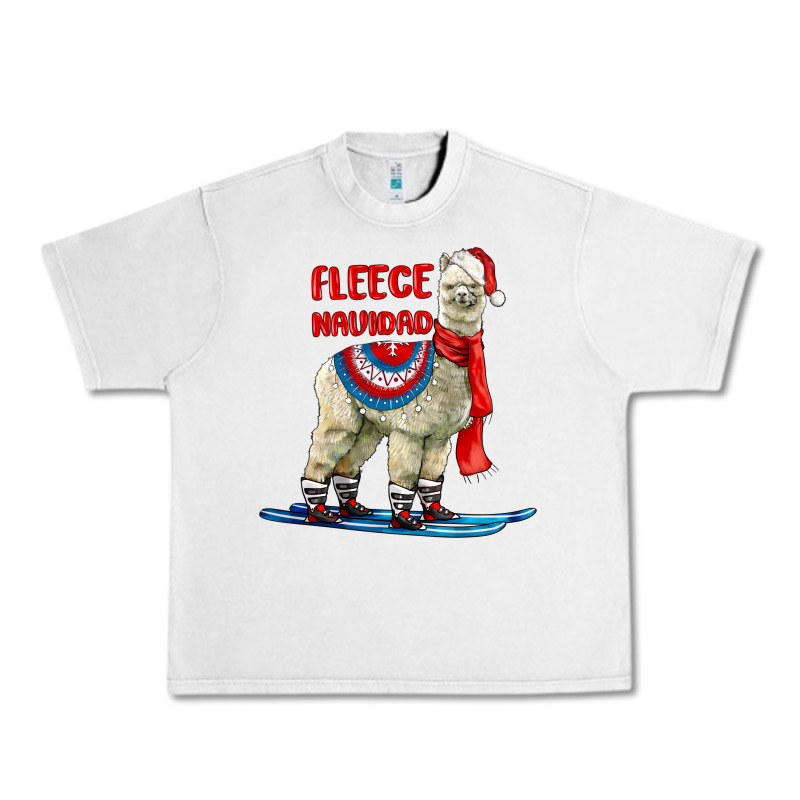 Fleece Navidad Alpaca Urban Heavy Tee by LillyAllenDesigns | Teevron