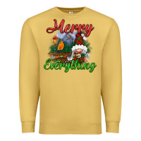 Antique Gold merry everything Premium Sweatshirt - BundleAndBundleShop