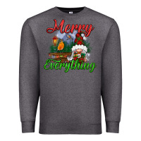 Charcoal Heather merry everything Premium Sweatshirt - BundleAndBundleShop