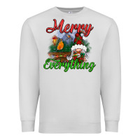 Dove Grey merry everything Premium Sweatshirt - BundleAndBundleShop
