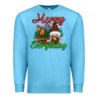 Ocean Blue merry everything Premium Sweatshirt - BundleAndBundleShop