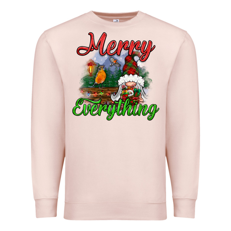Merry Everything Premium Sweatshirt by BundleAndBundleShop | Teevron