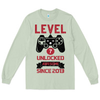 Matcha Kids Level 7 Unlocked Awesome Since 2013 Long Sleeve Tee - Bettercallsaul