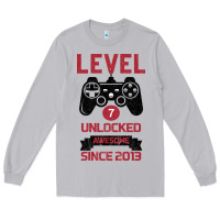 Moon Dust Kids Level 7 Unlocked Awesome Since 2013 Long Sleeve Tee - Bettercallsaul