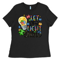 Black let your light shine Ladies Tee - MaliasSmallBusiness