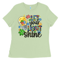 Matcha let your light shine Ladies Tee - MaliasSmallBusiness