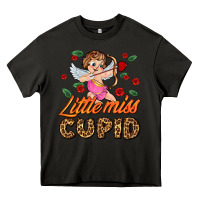 Asphalt little miss cupid Heavy Core Tee - AdoDesignShop