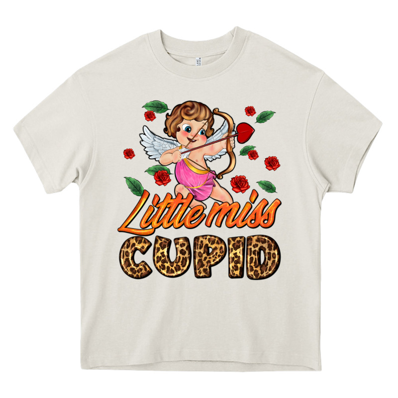 Little Miss Cupid Heavy Core Tee by AdoDesignShop | Teevron