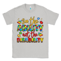 Moon Dust see the ability not the disability Classic Tee - LillyAllenDesigns
